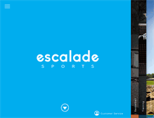 Tablet Screenshot of escaladesports.com